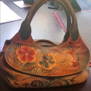 Handbag and matching wallet